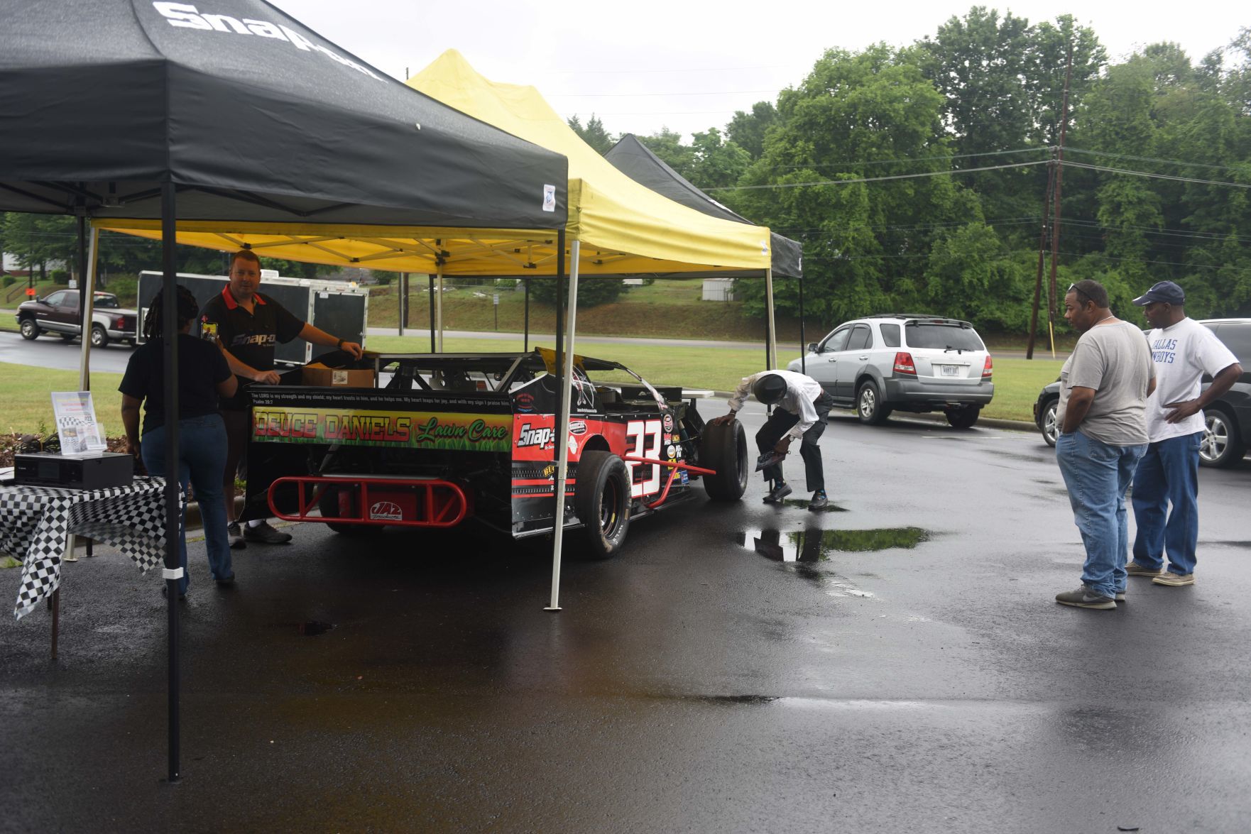 NASCAR driver Peyton Ferree visits Danville